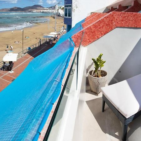 Nice Beach Views With Terrace By Canariasgetaway لاس بالماس دي غران كاناريا المظهر الخارجي الصورة