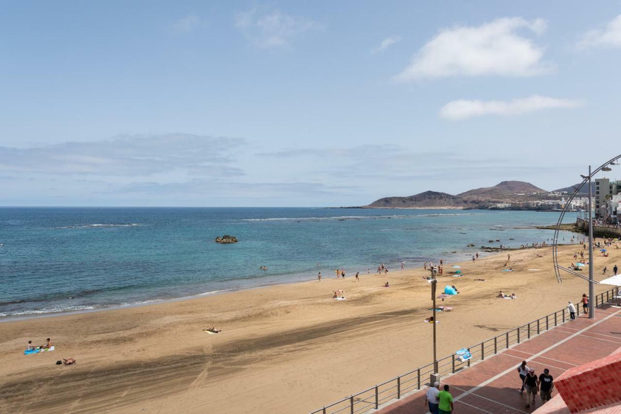 Nice Beach Views With Terrace By Canariasgetaway لاس بالماس دي غران كاناريا المظهر الخارجي الصورة